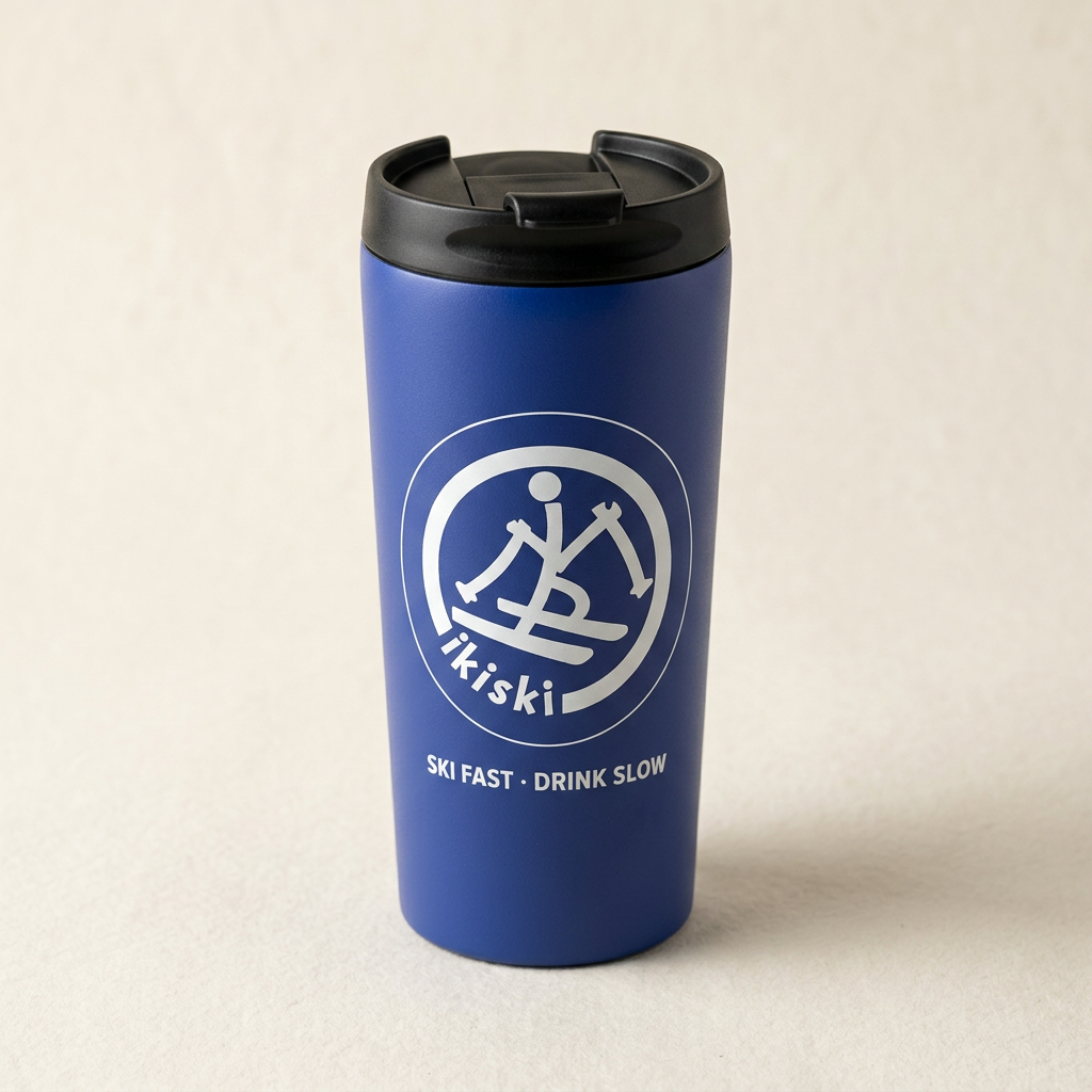 Lift Line Travel Mug — SKI FAST · DRINK SLOW